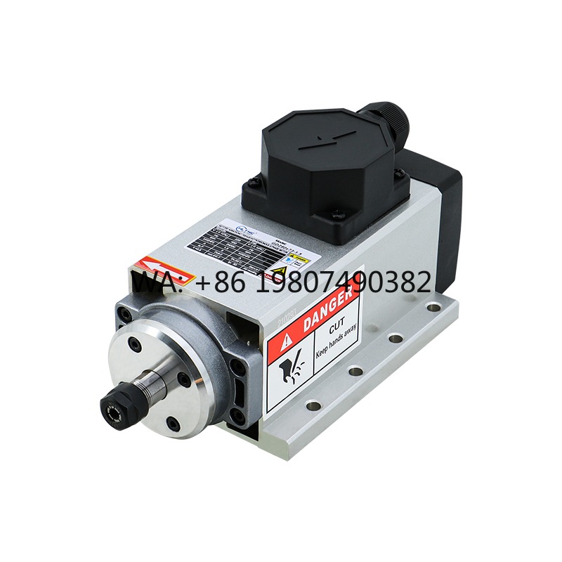 Er20 Collet Chuck Spindle Motor 220V - Moteur de broche CNC à refroidissement