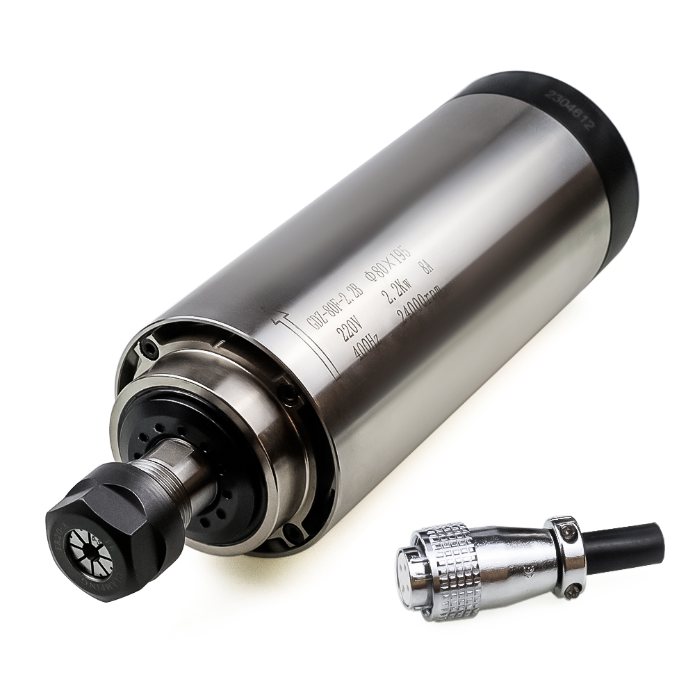 Kit moteur de broche CNC refro - Air Cooled 1.5Kw Spindle Motor Inverter 110V avis et prix