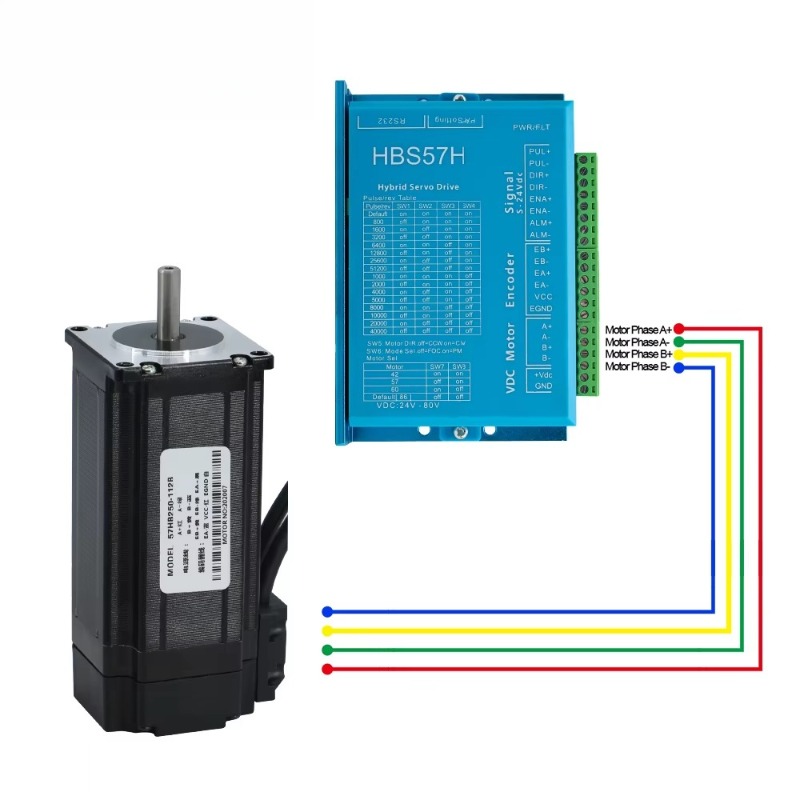 Kit de moteur pas à pas à bouc - Nema 23 Closed Loop Stepper Motor Driver Kit avis et prix