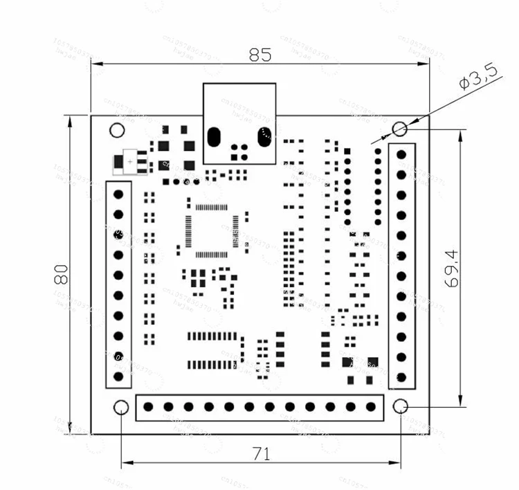 Carte de contrôle CNC USB 4 ax - Mach3 Usb Cnc Controller 4 Axis 100Khz avis et prix